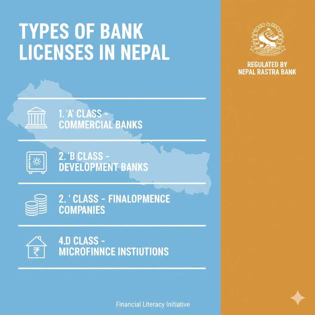 Types of Bank License in Nepal