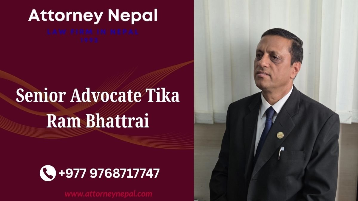 Senior Advocate Tika Ram Bhattrai Supreme Court Expert Nepal
