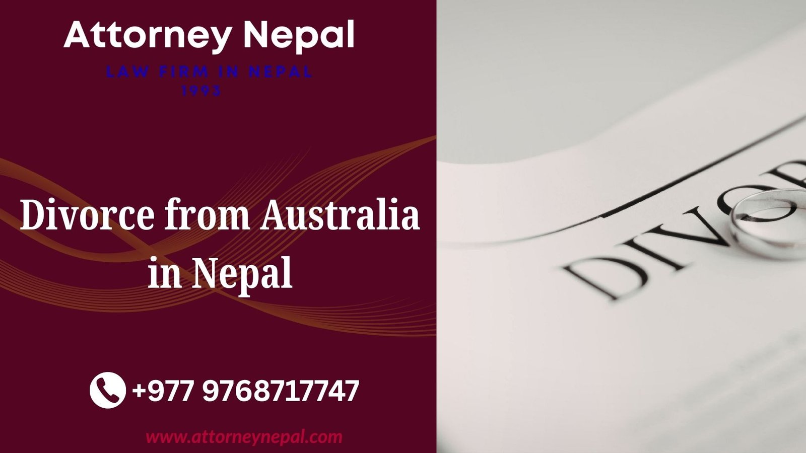 Divorce from Australia in Nepal