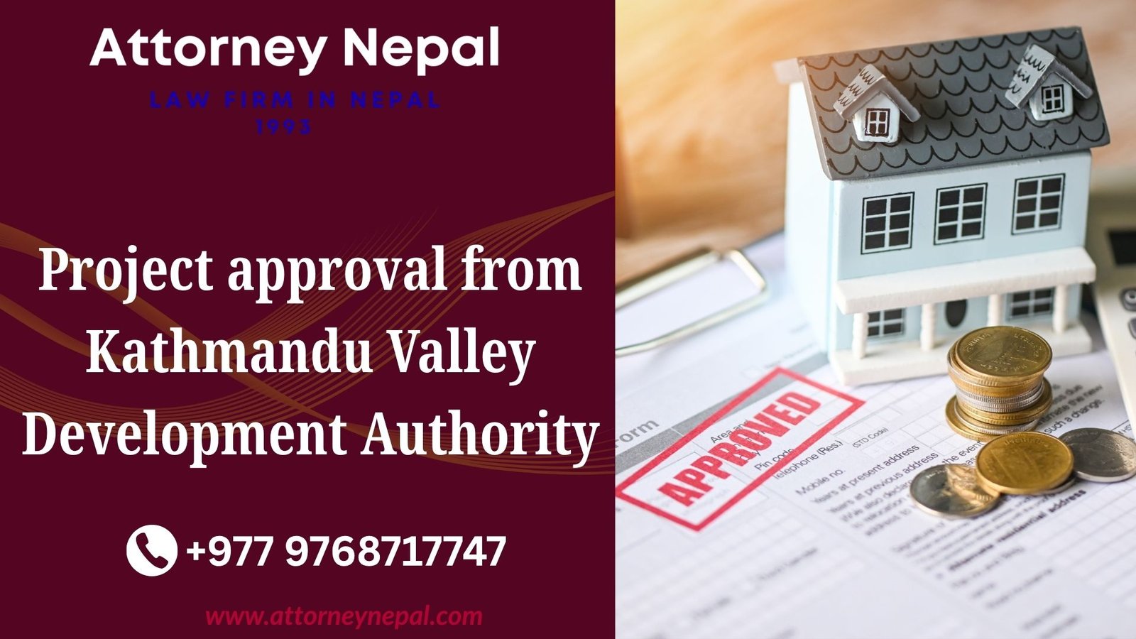 Project approval from Kathmandu Valley Development Authority