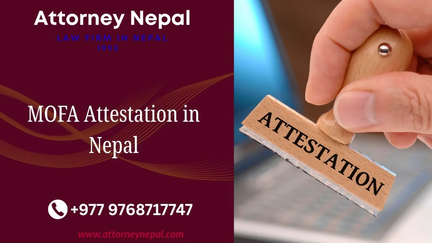 MOFA Attestation in Nepal