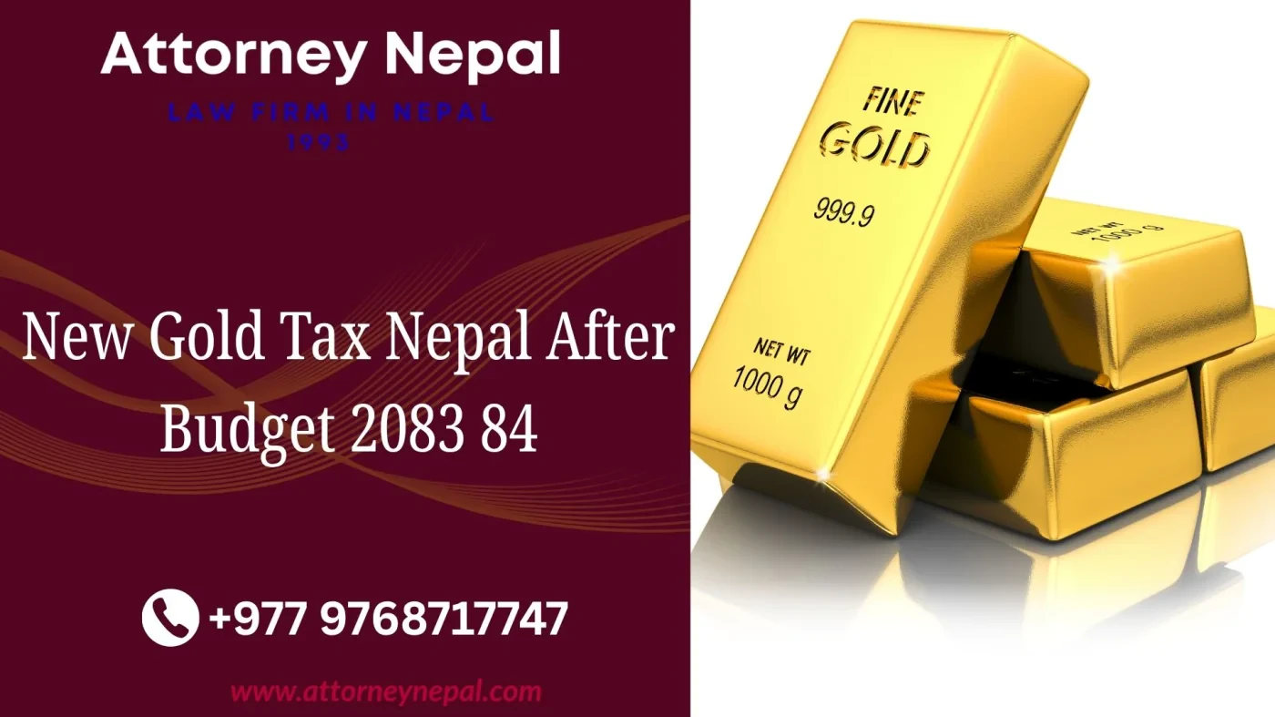 New Gold Tax Nepal After Budget 2083 84
