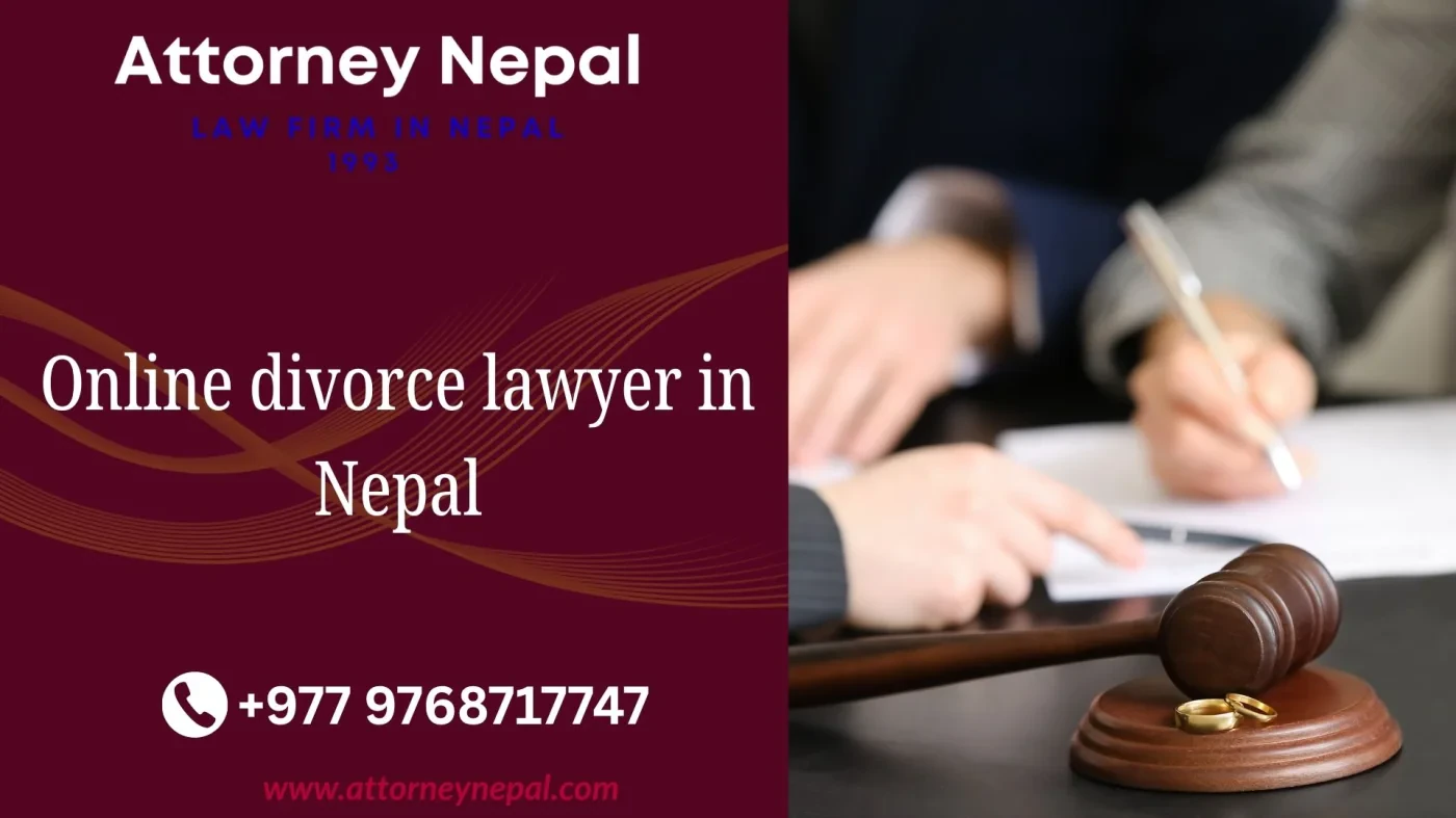 Online divorce lawyer in Nepal