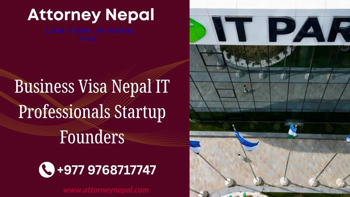 Business Visa Nepal IT Professionals Startup Founders