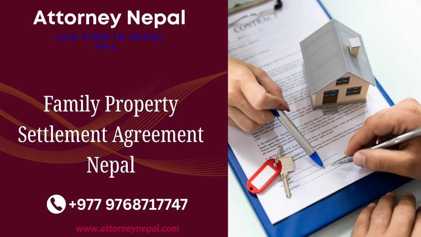 Family Property Settlement Agreement Nepal