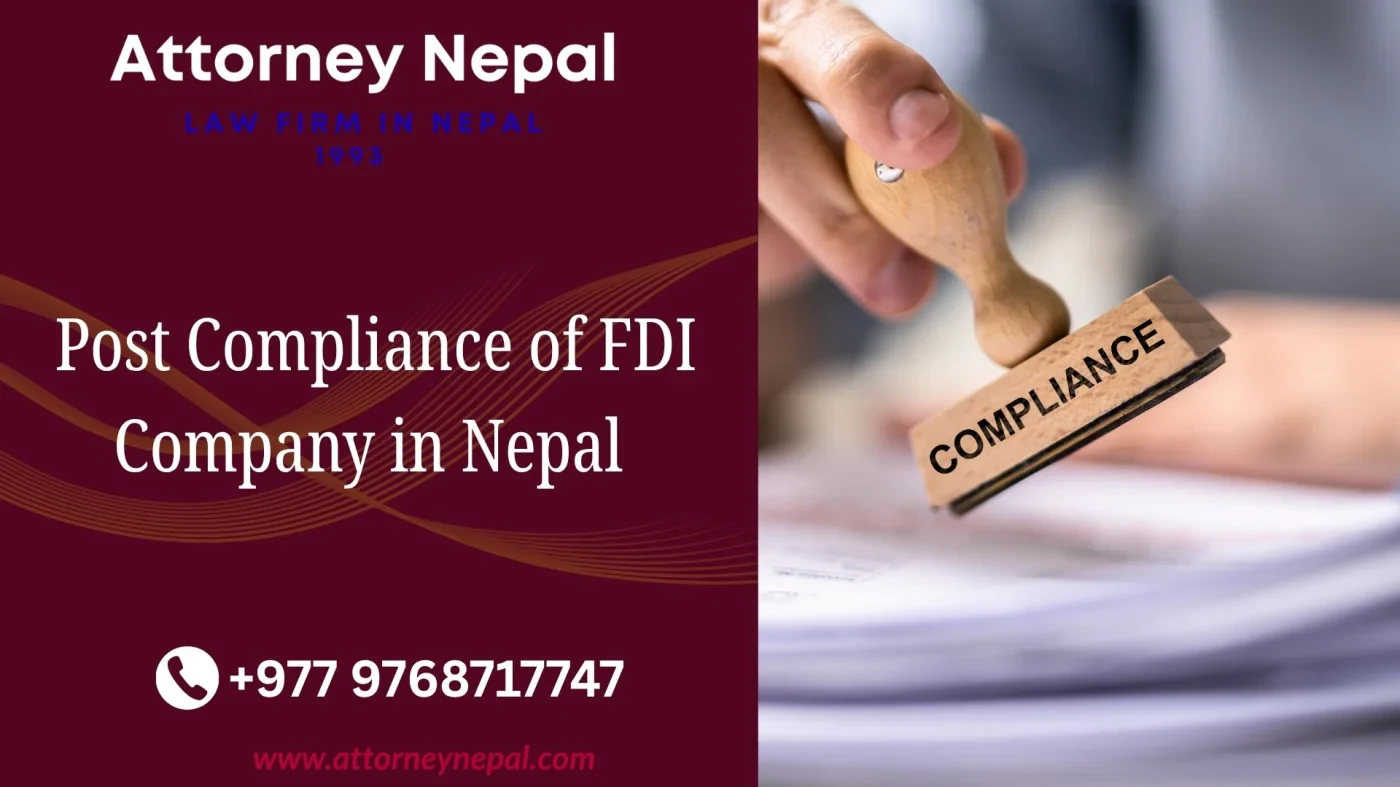 Post Compliance of FDI Company in Nepal