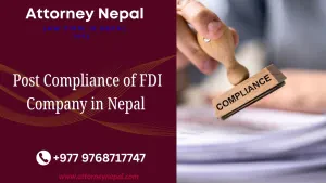 Post Compliance of FDI Company in Nepal