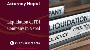 Liquidation of FDI Company in Nepal