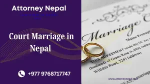 Court Marriage in Nepal