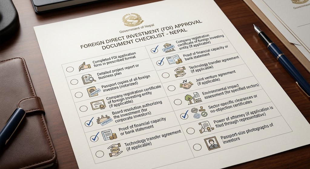 check list for fdi in nepal 